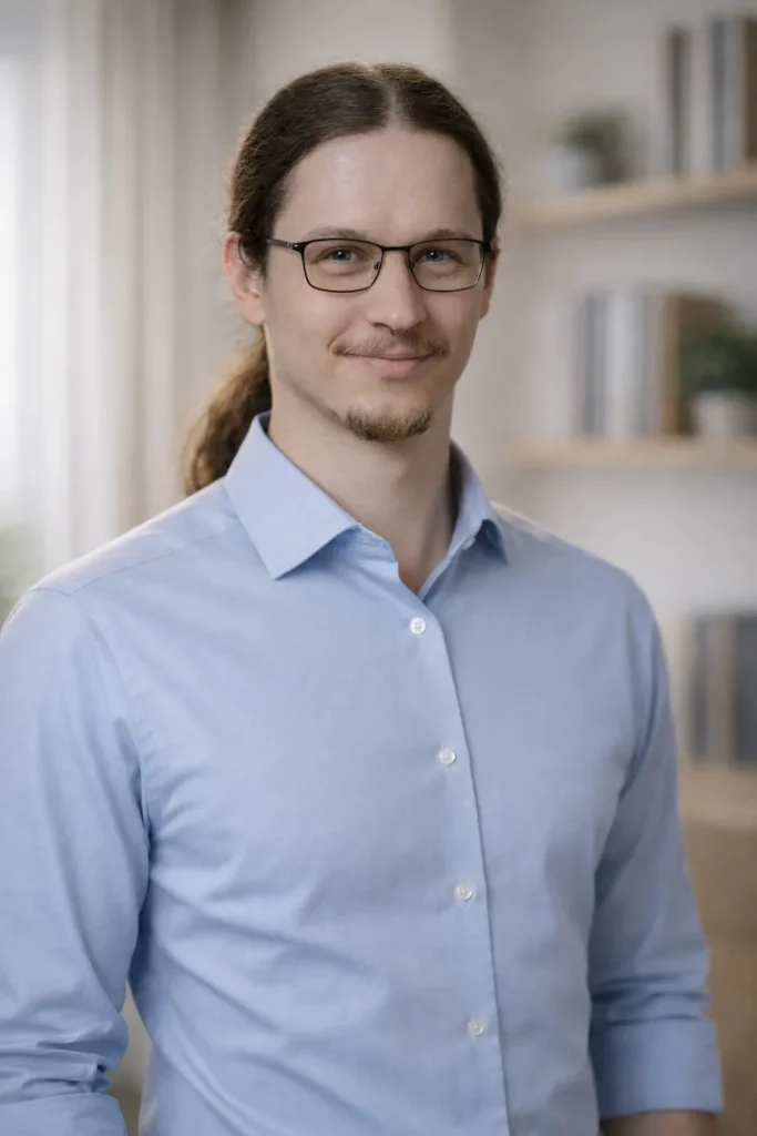 Professional English German translator portrait