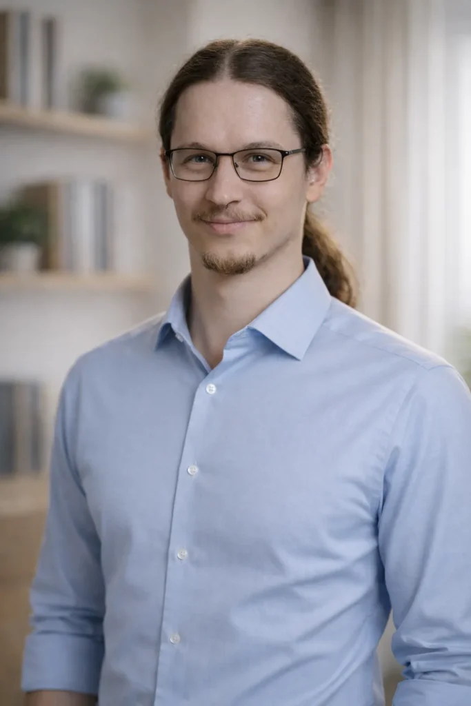 Professional English German translator portrait